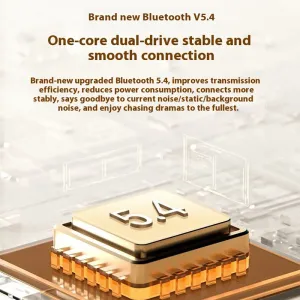 M5 Wireless Headset bluetooth 5.4 Headphone 40mm Titanium-plated Diaphragm Speaker 360 Surround Sound 35H Playback Low Game Delay Over-head Headphones