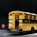 10002 788PCS Classic Yellow American School Bus Model Building Blocks Assembled Kit Small Particle DIY Educational Toys Kid Gift