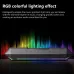Havit M20 Desktop Speaker Wired bluetooth Soundbar Dual Full-frequency Speakers Dual Bass Diaphragm RGB Light EQ Tunning USB Power Supply Computer Speaker with External Microphone