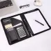 A4 File Folder Multifunctional Document Business Stationery Leather Conference Contract Folders Zippered Organizer Card Holder