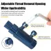 Broken Pipe Head Screw Extraction Faucet Angle Valve Broken Wire Extractor 1/2 inch 3/4 inch Thread Removal Tool Universal