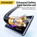 ESSAGER ES-X57 100W/60W Type-C to Type-C Power Display Cable Fast Charging Data Transmission Copper Core Line 1M/2M Long for iPhone 15 15 Plus for Samsung Galaxy Z Flip6 for Huawei Nova Flip for Xiaomi MIX Fold4