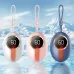 2 in 1 Portable Mini Hand Warmer USB Rechargeable 2000mAh Power Bank Heater 3 Temperature Adjustment Digital Display Hand Warmer