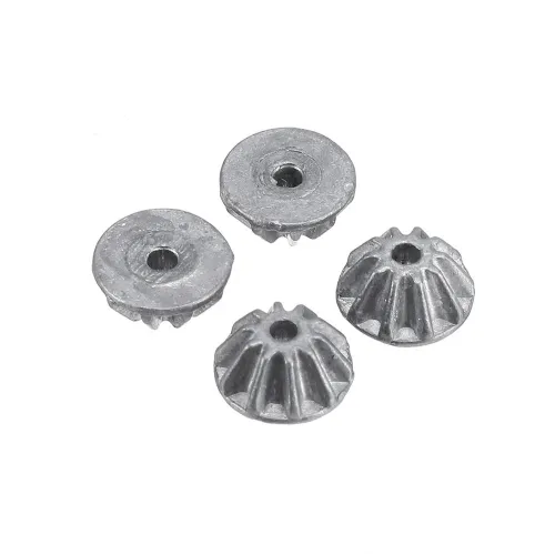 4PCS Wltoys 124016 124017 124018 124019 12429 1/12 RC Car Spare Zinc Alloy 10T Diff Small Planetary Gear 1271 Vehicles Model Parts