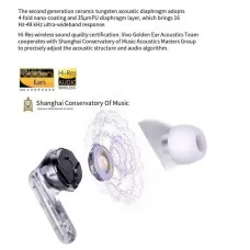 VIVO TWS 5 TWS Earbuds Wireless bluetooth V5.4 Earphone HiFi Stereo -60dB Depth Noise Cancelling 4-Mic AI Call Noise Reduction 48H Playback Low Delay In-ear Sports Headphones