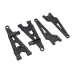 4PCS HBX 2996A 1/10 RC Car Parts Suspension Upper Lower Arm Left Right Front/Rear Vehicles Models Spare Accessories T2006T/T2007