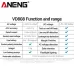 ANENG VD808 Electrical Circuit Tester Portable Voltage Detector with LCD Screen for AC DC Leakage Detection