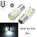 12V 2PCS High Brightness Width Indicator Light Bulb BAX9S H6W 10 SMD White Light LED Car Side Light for BMW 3 Series F30 F31
