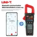 UNI-T New Digital Clamp Meter UT202BT Bluetooth Connection 600A AC/DC Current Voltage 9999 Counts TRMS NCV Ammeter Tester