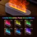 Aroma Diffuser Desktop Colorful Simulation Flame Machine Aromatherapy Humidifier Lamp Led Essential Oil Flame Lamp Difusor