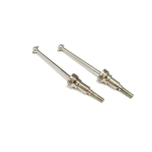 2PCS HBX M16105 Upgraded Metal Front CVD Drive Shaft + Pins+Lock Nut M4 for 16889 1/16 RC Car Vehicles Parts