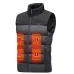 TENGOO HV-11 Heated Vest 11 Heating Areas Men Jacket Heated Winter Womens Electric Usb Heater Tactical Jacket Man Thermal Vest Body Warmer Coat