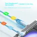 60W 5-in-1 Cable USB-A/Type-C to iP/Micro/Type-C Cable Fast Charging Data Transmission Pure Copper Core Line 1M Long for iPhone 16 16 Pro Max 15 Pro 14 13 12 for Huawei Pura X for Samsung Galaxy S25 Ultra for Xiaomi 15 Ultra