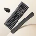 Xiaomi 108-Keys Wireless Keyboard and Mouse Set with Palm Rest 2.4G Wireless Keyboards and 1200DPI Ergonomics Mouse Combo