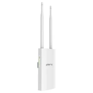 PLERY R702 4G Outdoor Router Long Range PoE Adapter WiFi6 Hotspot Internet Support Nano SIM Card IP66 Waterproof Wi-Fi Repeater