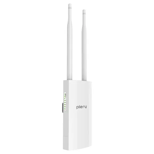 PLERY R702 4G Outdoor Router Long Range PoE Adapter WiFi6 Hotspot Internet Support Nano SIM Card IP66 Waterproof Wi-Fi Repeater
