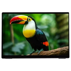 HAILESI 10.5 Inch Touchable FHD 1280P Portable Monitor Computer Gaming Display USB C External Screen for Smartphone Tablet Laptop Game Consoles