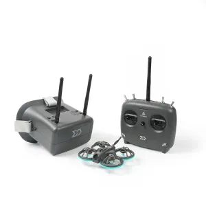 Sub250 Whoopfly16 Analog RTF Combo 1.6 Inch 1S Whoop FPV Racing Drone ELRS with Radio Transmitter Remote Controller FPV Goggles