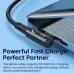 Toocki TQ-X25 5A 100W Type-C to Type-C Cable PD Fast Charging Data Transmission Copper Core Line 1M/2M Long for iPhone 15 15 Plus for Huawei Nova Flip for Samsung Galaxy Z Flip6 for MacBook Pro