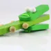Wooden Castanet Cartoon Crocodile Clap Toy Musical Instrument Early Educational
