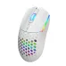 HXSJ S500 Wired Gaming Mouse Hollow Design 6400DPI RGB Backlight 6-Keys Ergonomics PC Office Computer Gamer Mice