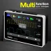 FNIRSI 1013D 7-inch Digital 2 Channels Tablet Oscilloscope 100M Bandwidth 1GS/s Sampling Rate 800x480 Resolution Capacitor Screen Touch + Gesture Operation Oscilloscopes