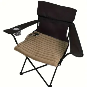 IPRee Heated Car Seat Cushion 3 Level Adjustable Fast Heat Seat Covers Fast Heat Seat Covers Winter Heated Seat Cover Electric Warm Chair Seat Cushion