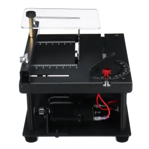 EU Plug 200W Mini Table Saw 3000RPM 0-90 Angle Adjustable Height adjustable for Wood Plastic Acrylic Cutting