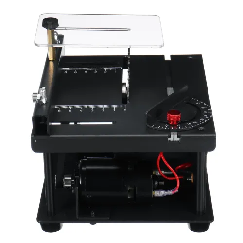 EU Plug 200W Mini Table Saw 3000RPM 0-90 Angle Adjustable Height adjustable for Wood Plastic Acrylic Cutting
