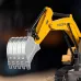 Y1803 1/20 13CH 2.4G RTR Alloy RC Excavator Car Vehicle Model With Colorful Lights Music Effects Spray for Children