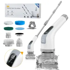 Cordless Electric Cleaning Brush Cordless Handheld Shower Washer Rotating Cleaner Multi-function Cleaner IP67 Waterproof