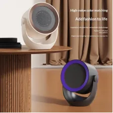 Tevorex Intelligent Portable Desk Heater, Fast Heating Warm Air Blower with 90 Adjustable Angle, Low Noise, Energy-Saving Design & Overheat Protection