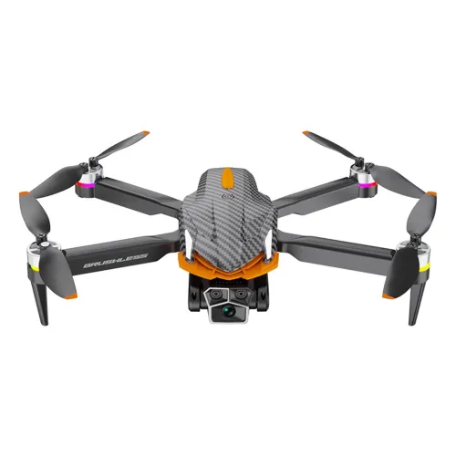AE4 PRO WiFi FPV with LCD Screen Controller HD Dual Camera Servo Gimbal Intelligent Obstacle Avoidance LED Brushless Foldable RC Drone Quadcopter RTF