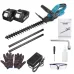1400W 6000rpm 510mm Blade Wireless Hedge Trimmer electric hedgerow machine trimming Tool