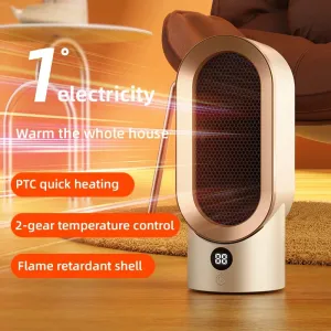 800W Winter Desktop Heater Quick Heating Electric Portable Fan Heater Warm Air Blower Mini Radiator Warmer Machine for Home and Office