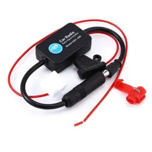 Vehicle Radio Signal Enhancer Compatible with AM DAB FM Frequencies Boost Your Car Audio Experience