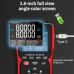 ZOYI ZT-DQ01 ZT-DQ02 Digital LCR Bridge Tester Meter Portable Handheld 0.3% Accuracy Capacitance Resistance Inductance Testing Multiple Frequencies