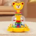 Enjoyable Rotating Ball Toy Early Learning Montessori Baby Toy Press Balls Spinner Color recognition Attention Training