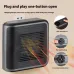 800W Multi-functional Mini Heater Wall Mounted Heater Touch Timing Hot Air Heater 220V Hot Air Fan PTC Ceramic Heating