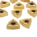 Drillpro 10pcs WNMG080404 Carbide Insert For Threading Lathe Turning Tool Holder