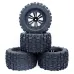 4PCS ZD Racing 1/10 Truck Universal Wheel Tire for HPI HSP Savage XS TM Flux RC Car Parts