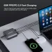 [GaN Tech] Blitzwolf BW-S26 250W 8-Port USB PD Charger 3USB-A+5USB-C PD3.0 QC3.0 AFC FCP PPS APPLE Fast Charging Desktop Charging Station EU Plug for iPhone 15 14 13 for Samsung Galaxy Z Flip4 for MacBook Pro for Airpods for Apple Watch