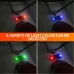 Car Mini LED Solar Power Warning Light Night Security Simulated Alarm Wireless Anti-theft Lamp Strobe Dummy Alarm Lamp for Car Motorcycle Bike