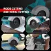 76MM Brushless Cordless Angle Grinder 390W Electric Grinding Cutting Polishing Machine Stepless Speed for Mak 18V Battery with LED Light