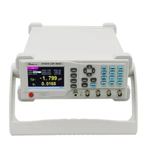 Mustool ET4410 Series Desktop Digital Bridge Tester LCR Meter Capacitance Resistance Impedance Inductance Measure LCR Bridge LCR Meter