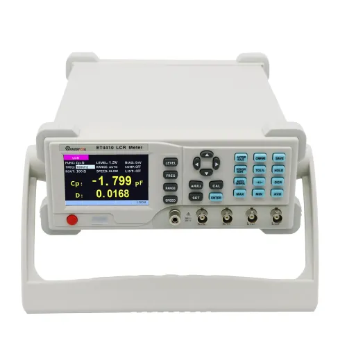 Mustool ET4410 Series Desktop Digital Bridge Tester LCR Meter Capacitance Resistance Impedance Inductance Measure LCR Bridge LCR Meter