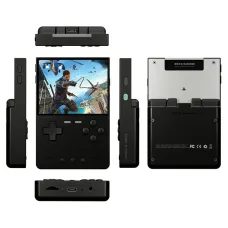 128G TRIMUI Brick Hammer Handheld Gaming Console 3.2-inch IPS Screen Open-Source System Allwinnder A133plus Quad-core Support WiFi & bluetooth Video Game Player Built-in Dual Stereo Speakers 3000mAh Rechargeable Retro Game Console