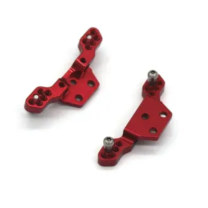 2PCS Upgraded Metal Parts Shock Absorber Bracket Mount Plate Adjustable for Wltoys 284131 284010 284161 K989 K969 1/28 RC Cars Vehicles Models Accessories