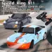 LDRC 1898 RTR 1:18 Scale RC Drift Car with Gyro & LED Lights 2.4G RWD Radio Control Car for Adults and Kids Alloy Body Shell Ready to Run