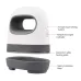 Mini Heat Press Machine T-Shirt Printing Easy Heating Transfer Press Iron Machines for Clothes Bags Hats Pads Blanket Leather